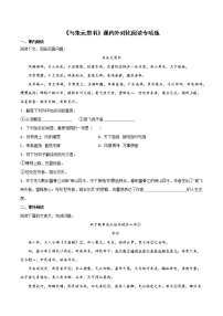 语文八年级上册11* 与朱元思书同步达标检测题