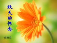 初中语文人教部编版七年级上册5 秋天的怀念备课课件ppt