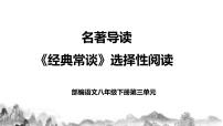 初中语文人教部编版八年级下册名著导读 《傅雷家书》：选择性阅读完整版教学课件ppt
