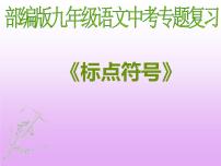 2023年中考语文专题复习-《标点符号》课件
