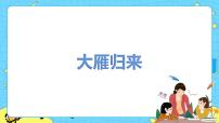 初中语文人教部编版 (五四制)八年级下册（2018）7 *大雁归来/利奥波德一等奖课件ppt