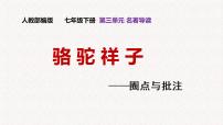 人教部编版七年级下册名著导读《骆驼祥子》：圈点与批注课前预习ppt课件