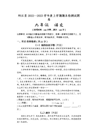 广西河池市环江县2022-2023学年九年级上学期期末考试语文试题