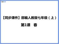 人教部编版春教学ppt课件