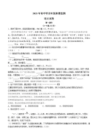2023年河北省石家庄市新华区中考一模语文试题（含答案）