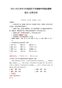 语文（天津A卷）——2022-2023学年语文七年级下册期中综合素质测评卷（含解析）
