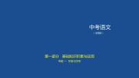 中考语文二轮复习讲练课件01专题一字音与字形 (含答案)