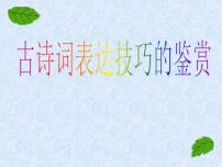 2023年中考语文二轮专题复习：古诗词表达技巧 课件