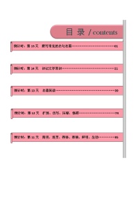 语文（二）-2023年中考考前20天终极冲刺攻略