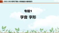 【期末专题复习】部编版语文2022-2023学年八年级下册期末：专题01  字音字形（课件）