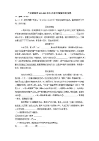 广东省深圳市2022-2023学年八年级下学期期末语文试卷（含答案）