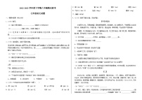 吉林省长春市榆树市八号镇中学校七年级下学期末考试语文试题（含答案）