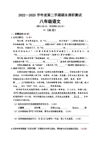 江苏省宿迁市宿城区2022-2023学年八年级下学期期末语文试题