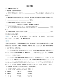 2023年福建省中考语文真题（含解析）