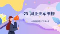 初中语文人教部编版八年级上册周亚夫军细柳一等奖ppt课件