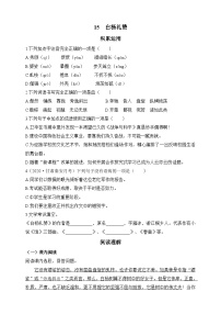 语文人教部编版 (五四制)15 白杨礼赞精品课后练习题