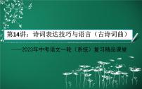 诗词表达技巧与语言（古诗词）-中考语文一轮复习课件PPT