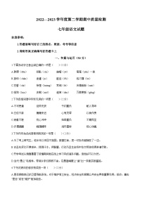 山东省菏泽市东明县2022-2023学年七年级下学期期中语文试题