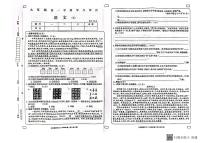 甘肃省陇南市西和县2023-2024学年九年级上学期11月期中语文试题（含答案）