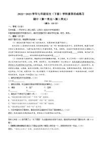 09，广东省深圳市龙岗区宏扬学校2022-2023学年七年级下学期期中语文试题