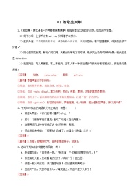 01 智取生辰纲－2023-2024学年九年级语文上册知识（考点）梳理与能力训练