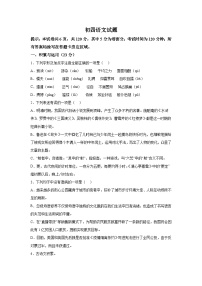 山东省威海市荣成市2023-2024学年（五四学制）九年级（上）期末语文试题（含解析）