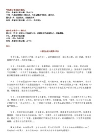 中考语文复习专题精讲+初中考场优秀作文的九种基本模式