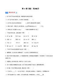 初中语文人教部编版七年级上册猫试讲课备课教学作业ppt课件