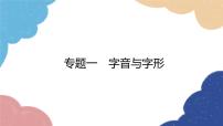 统编版语文九年级上册 专题一 字音与字形课件