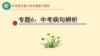 中考语文二轮复习重难点过关课件专题06  病句辨析（含答案）