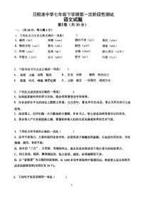 山东省日照市东港区日照港中学2023-2024学年七年级下学期4月月考语文试卷