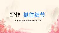 人教部编版七年级下册写作 抓住细节教学课件ppt