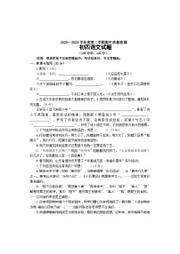 山东省市烟台市牟平区2023-2024学年（五四学制）九年级下学期期中考试语文试题
