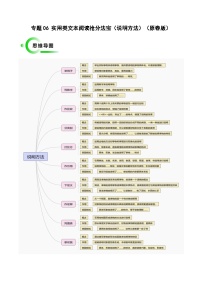 专题06 说明方法冲刺法宝（十大类型）-2024年中考语文冲刺秘籍（全国通用）