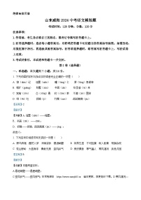 2024年山东省威海市中考二模语文试题