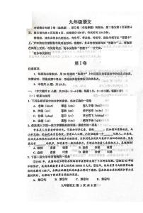 2024年天津市红桥区中考二模语文试卷