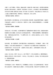 【作文素材】 15组“落笔即惊艳”的满分议论文人物论据-备战2024年中考语文作文（讲义）