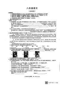 21，安徽省芜湖市无为市无为市2023-2024学年八年级下学期5月月考语文试题