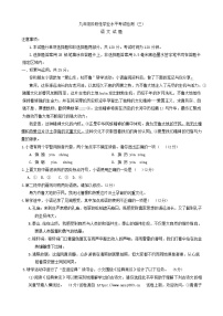 04，2024年山东省菏泽市鲁西新区中考三模语文试题