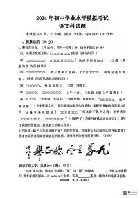 2024年广东省汕头市潮阳区铜盂镇中考模拟考语文试卷