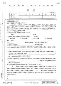 河南省新乡市原阳县路寨乡贾村实验学校2023-2024学年七年级下学期期末考试语文试题