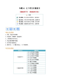 【暑假自学课】2024年新八年级语文暑假提升精品讲义（统编版）-专题02 名著（原卷版+解析版）