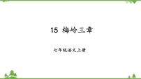 人教部编版（2024）七年级上册第四单元15* 梅岭三章/陈毅课堂教学课件ppt