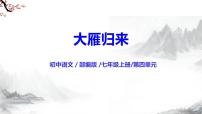 初中语文19 大雁归来/利奥波德教学课件ppt