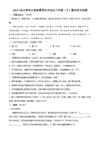 山东省青岛市市北区2023-2024学年八年级下学期期末语文试题（原卷版+解析版）