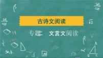 24春中考语文 习题课件 古诗词阅读 专题二  文言文阅读