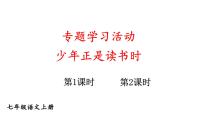 初中语文人教部编版（2024）七年级上册（2024）第二单元阅读综合实践教学ppt课件