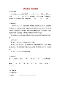 备战2025年中考语文课内文言文(统编版)26《桃花源记》知识点梳理(学生版+解析)