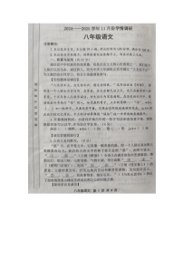 河南省洛阳市洛宁县2024-2025学年八年级上学期11月期中语文试题