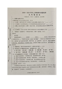 福建省三明市宁化县2024-2025学年九年级上学期期中考试语文试题
